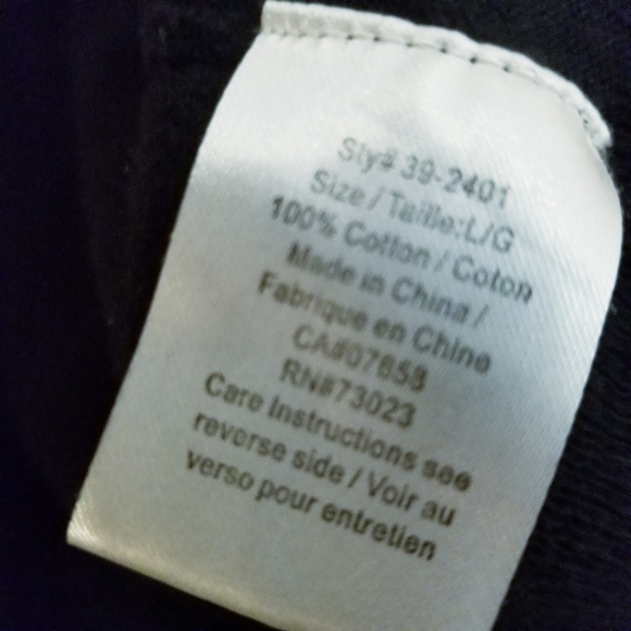 3/$45 | SWS Black Cotton Cardigan Sweater - Picture 5 of 5